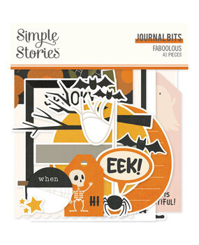 Simple Stories FaBOOlous Journal Bits (20919) Simple Stories FaBOOlous Journal Bits (20919)