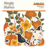Simple Stories FaBOOlous Floral Bits (20920)