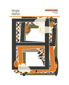Simple Stories FaBOOlous Chipboard Frames (20921) Simple Stories FaBOOlous Chipboard Frames (20921)