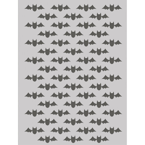 Simple Stories FaBOOlous Stencil Batty (20927)