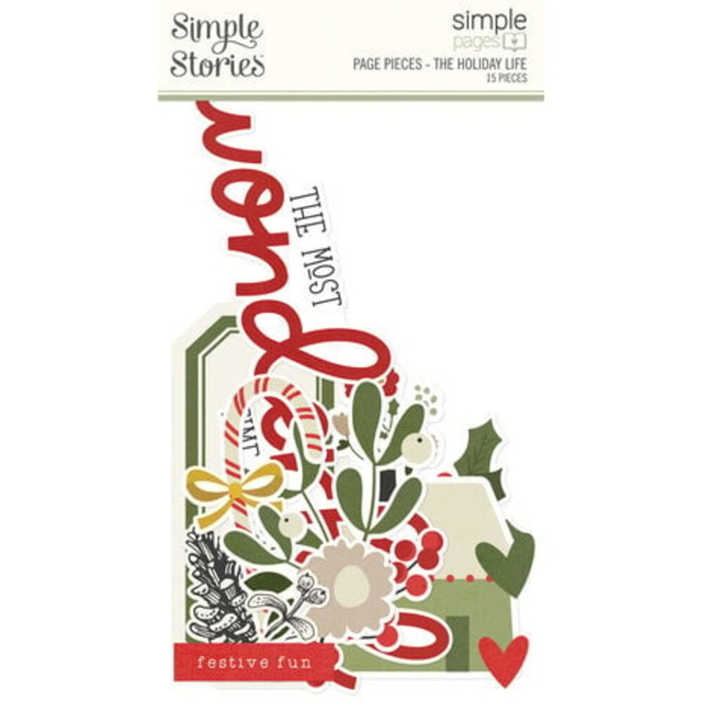 Simple Stories The Holiday Life 12x12 Inch Collector's Essential Kit (20501)