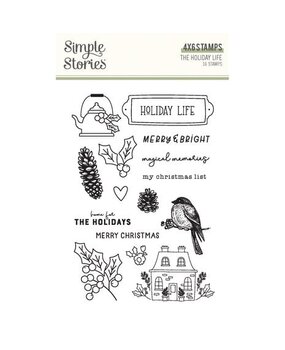 Simple Stories The Holiday Life Clear Stamps (20516) Simple Stories The Holiday Life Clear Stamps (20516)