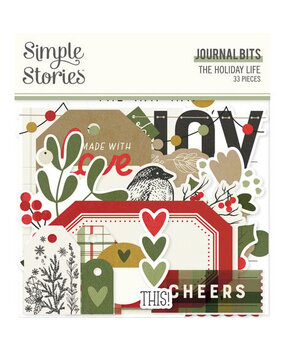 Simple Stories The Holiday Life Journal Bits (20519) Simple Stories The Holiday Life Journal Bits (20519)