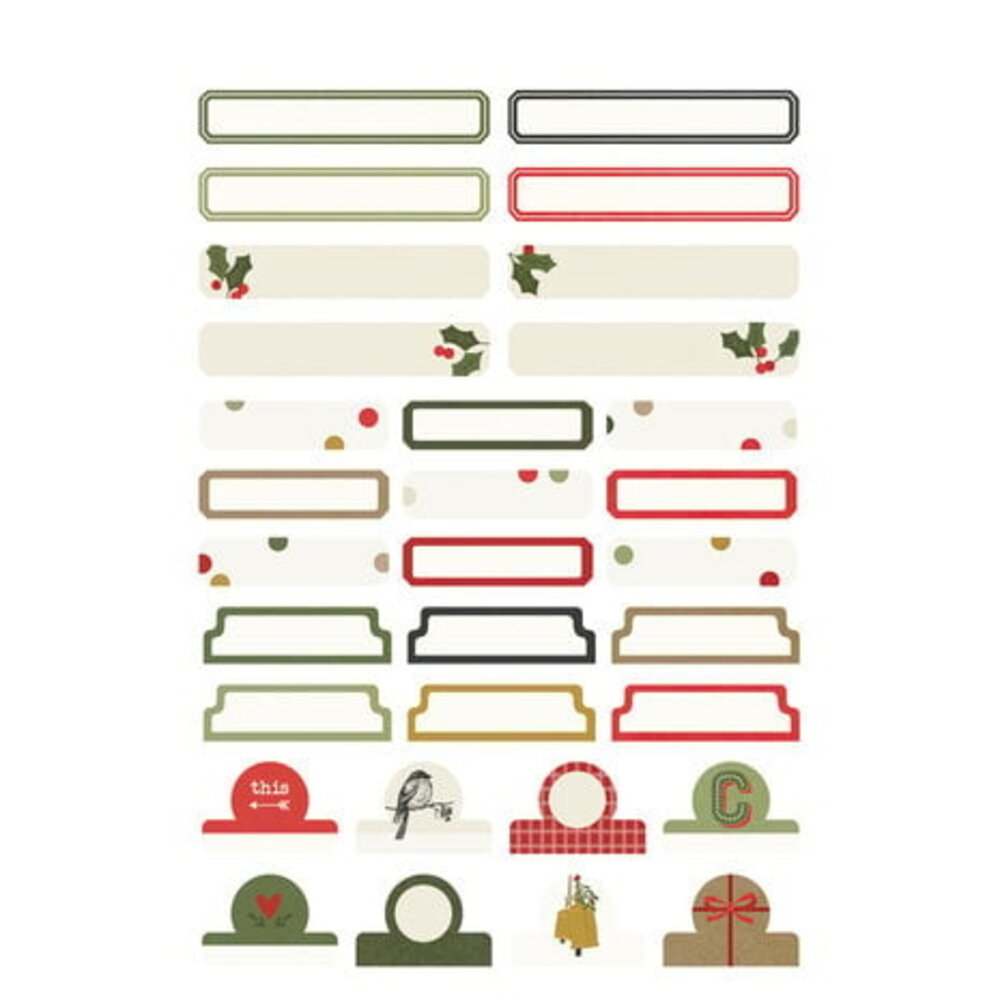 Simple Stories The Holiday Life Sticker Book (20521)