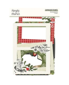 Simple Stories The Holiday Life Chipboard Frames (20522)