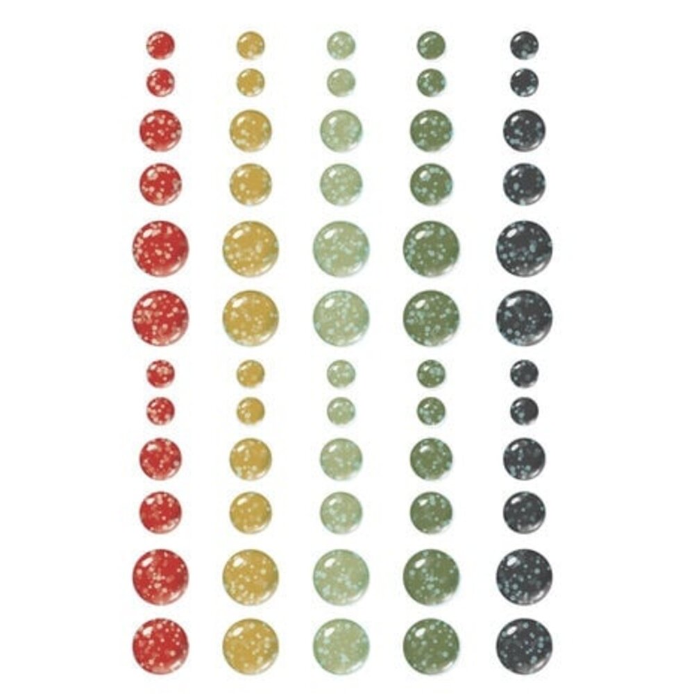 Simple Stories The Holiday Life Glitter Enamel Dots (20528) Simple Stories The Holiday Life Glitter Enamel Dots (20528)