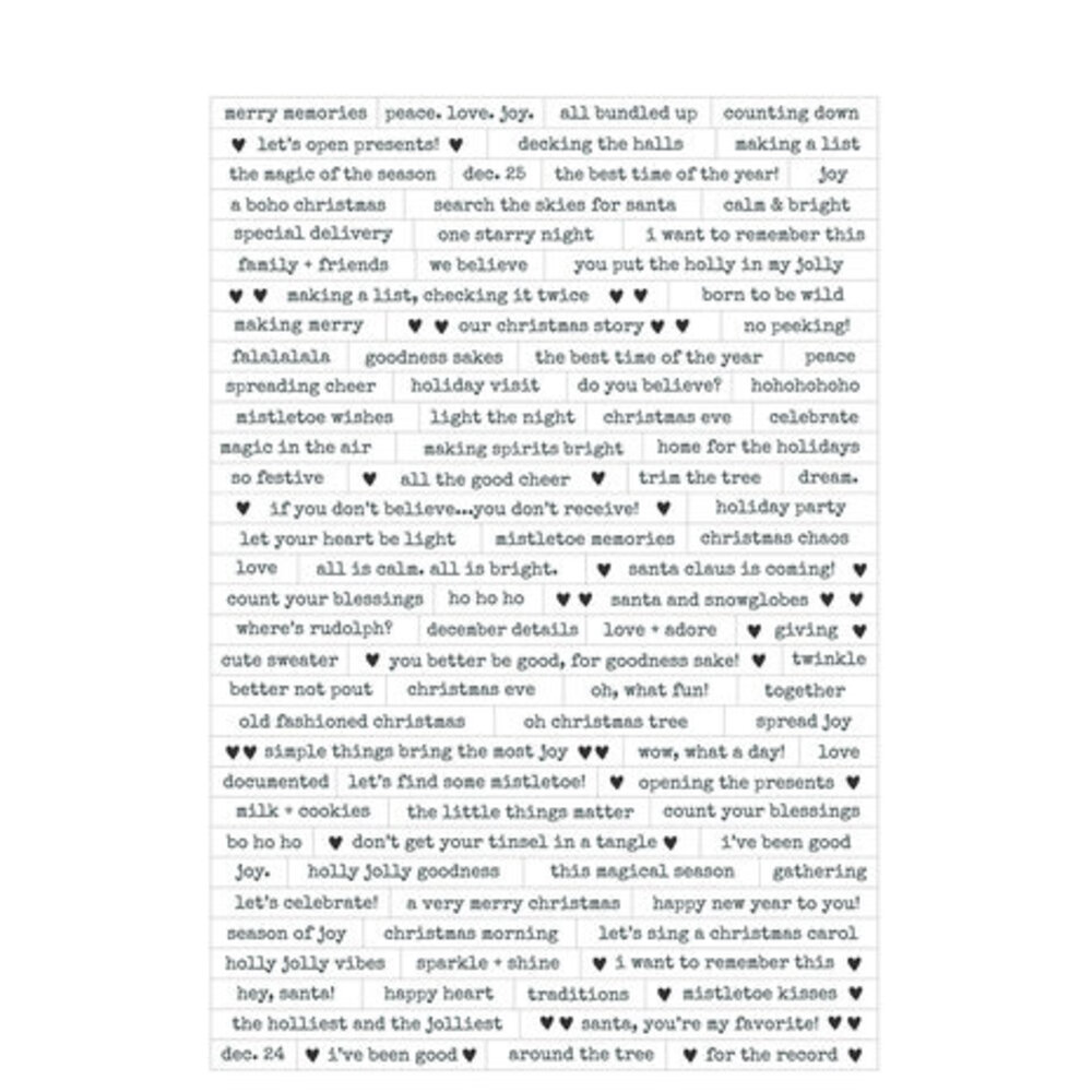 Simple Stories Boho Christmas Sticker Book (20621) Simple Stories Boho Christmas Sticker Book (20621)