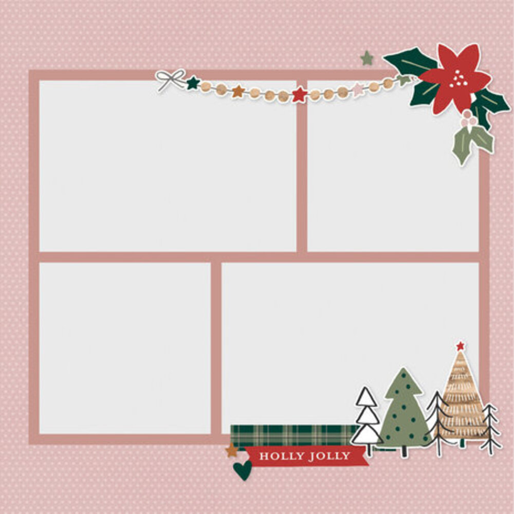 Simple Stories Boho Christmas Simple Pages Pieces (20630)