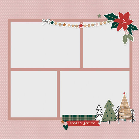 Simple Stories Boho Christmas Simple Pages Pieces (20630)