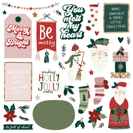 Simple Stories Boho Christmas Simple Cards Kit (20631) Simple Stories Boho Christmas Simple Cards Kit (20631)