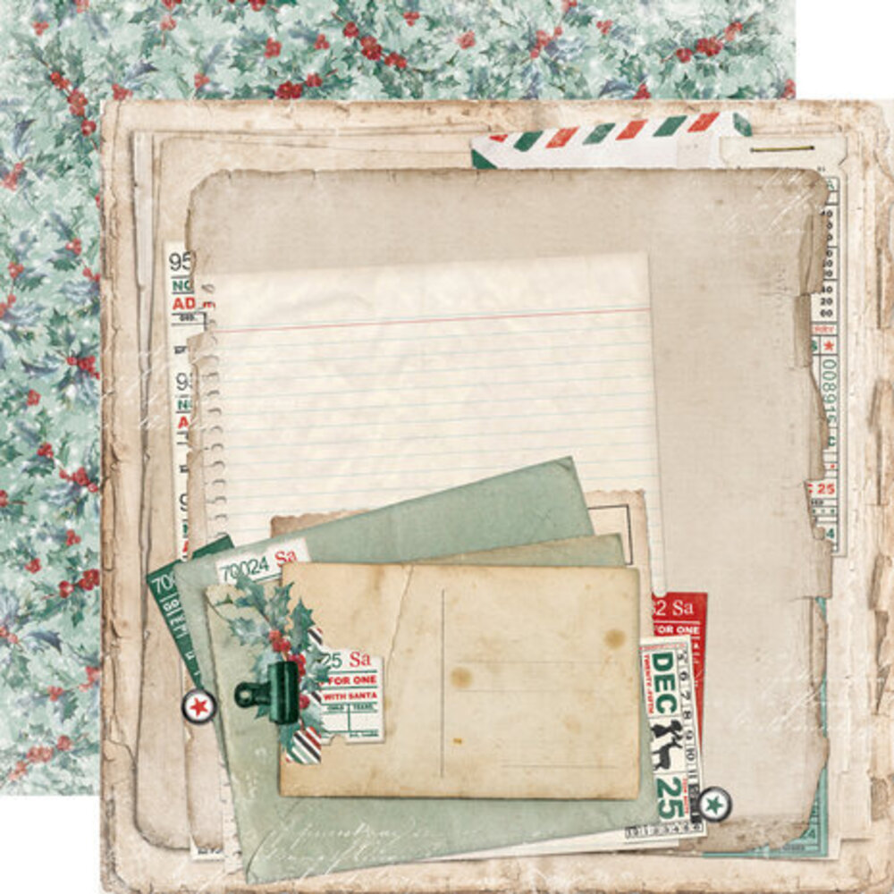 Simple Stories Simple Vintage 'Tis The Season 12x12 Inch Collection Kit (20700) Simple Stories Simple Vintage 'Tis The Season 12x12 Inch Collection Kit (20700)