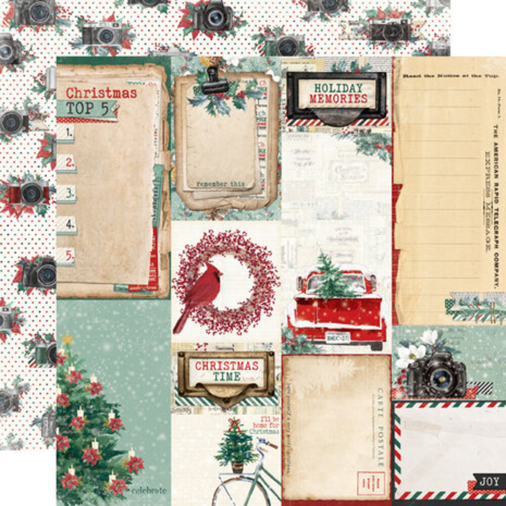Simple Stories Simple Vintage 'Tis The Season 12x12 Inch Collection Kit (20700) Simple Stories Simple Vintage 'Tis The Season 12x12 Inch Collection Kit (20700)