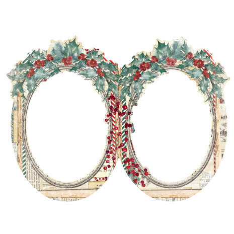 Simple Stories Simple Vintage 'Tis The Season Chipboard Frames (20726) Simple Stories Simple Vintage 'Tis The Season Chipboard Frames (20726)