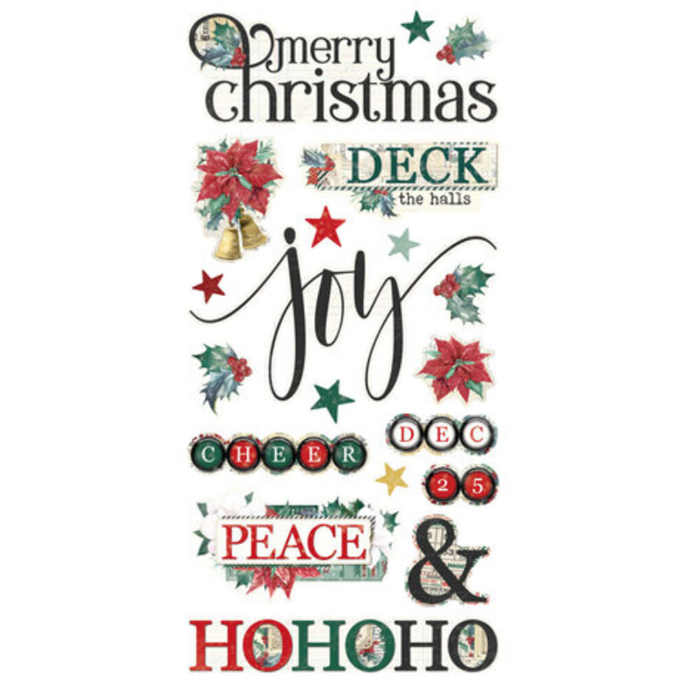Simple Stories Simple Vintage 'Tis The Season Foam Stickers (20728) Simple Stories Simple Vintage 'Tis The Season Foam Stickers (20728)