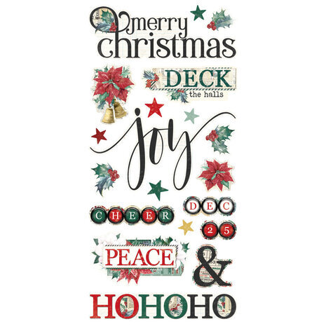 Simple Stories Simple Vintage 'Tis The Season Foam Stickers (20728) Simple Stories Simple Vintage 'Tis The Season Foam Stickers (20728)