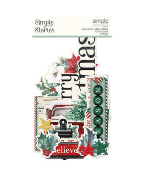 Simple Stories - Simple Vintage 'Tis The Season - Sticker Book