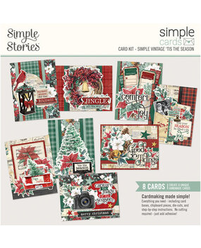 Simple Stories Simple Vintage 'Tis The Season Simple Cards Kit (20736) Simple Stories Simple Vintage 'Tis The Season Simple Cards Kit (20736)