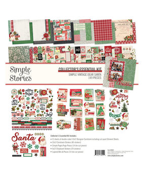 Simple Stories Simple Vintage Dear Santa 12x12 Inch Collector's Essential Kit (20801) Simple Stories Simple Vintage Dear Santa 12x12 Inch Collector's Essential Kit (20801)