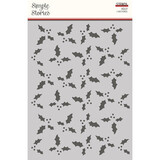 Simple Stories Simple Vintage Dear Santa Stencil Holly (20834)