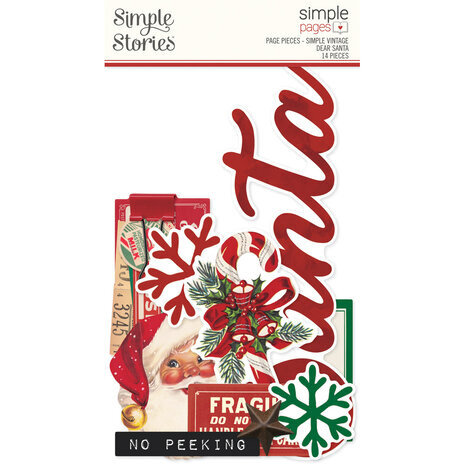 Simple Stories Simple Vintage Dear Santa Simple Pages Pieces (20835)