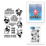 Simon Hurley Create Silly Santas Clear Stamps (HUR84419)
