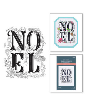 Spellbinders Festive Noel Press Plate (BP-053)