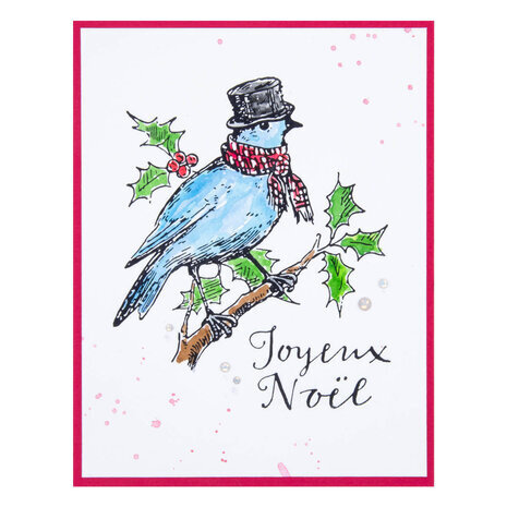 Spellbinders Joyeux Noel Press Plate & Die Set (BP-055) Spellbinders Joyeux Noel Press Plate & Die Set (BP-055)