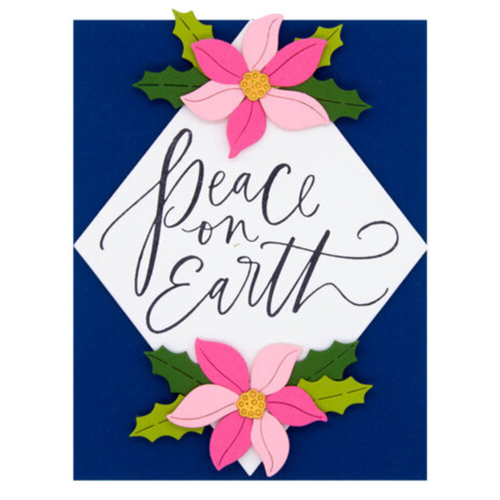 Spellbinders Peace on Earth Press Plate (BP-057)
