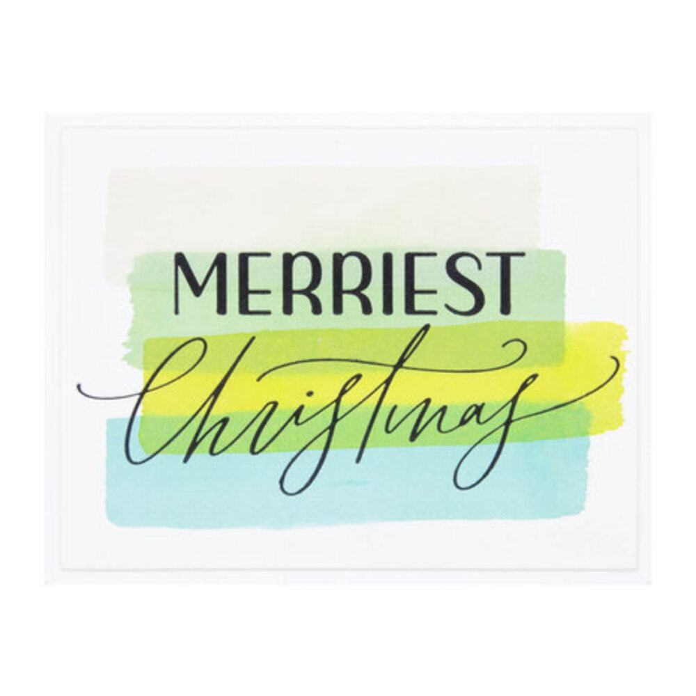 Spellbinders Merriest Christmas Press Plate (BP-068) Spellbinders Merriest Christmas Press Plate (BP-068)