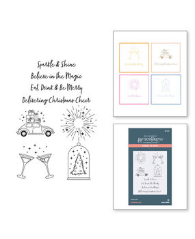 Spellbinders Christmas Icons Press Plate (BP-074)