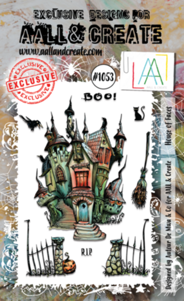 AALL and Create Clear Stamp Set A6 House of Faces (AALL-TP-1053) AALL and Create Clear Stamp Set A6 House of Faces (AALL-TP-1053)