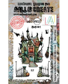 AALL and Create Clear Stamp Set A6 House of Faces (AALL-TP-1053) AALL and Create Clear Stamp Set A6 House of Faces (AALL-TP-1053)
