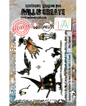 AALL and Create Clear Stamp Set A7 Mrs Squeak (AALL-TP-1057) AALL and Create Clear Stamp Set A7 Mrs Squeak (AALL-TP-1057)