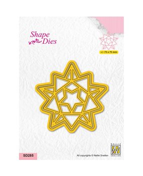 Nellie Snellen Shape Dies Star (SD285)* Nellie Snellen Shape Dies Star (SD285)*