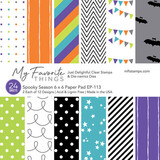 My Favorite Things Spooky Season 6x6 Inch Paper Pad (EP-113)