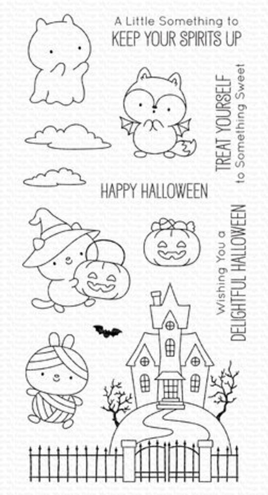 My Favorite Things Delightful Halloween Clear Stamps (JB-004) My Favorite Things Delightful Halloween Clear Stamps (JB-004)
