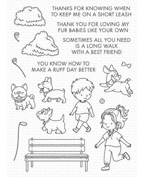 My Favorite Things Long Walk with a Best Friend Clear Stamps (YUZU-022) My Favorite Things Long Walk with a Best Friend Clear Stamps (YUZU-022)