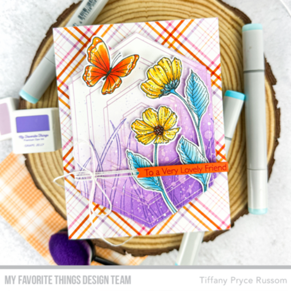 My Favorite Things Butterflies and Blooms Clear Stamps (SY-61)
