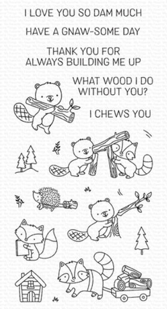 My Favorite Things I Chews You Clear Stamps (CS-820)