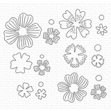 My Favorite Things Die-namics Bold Blooms (MFT-2564)