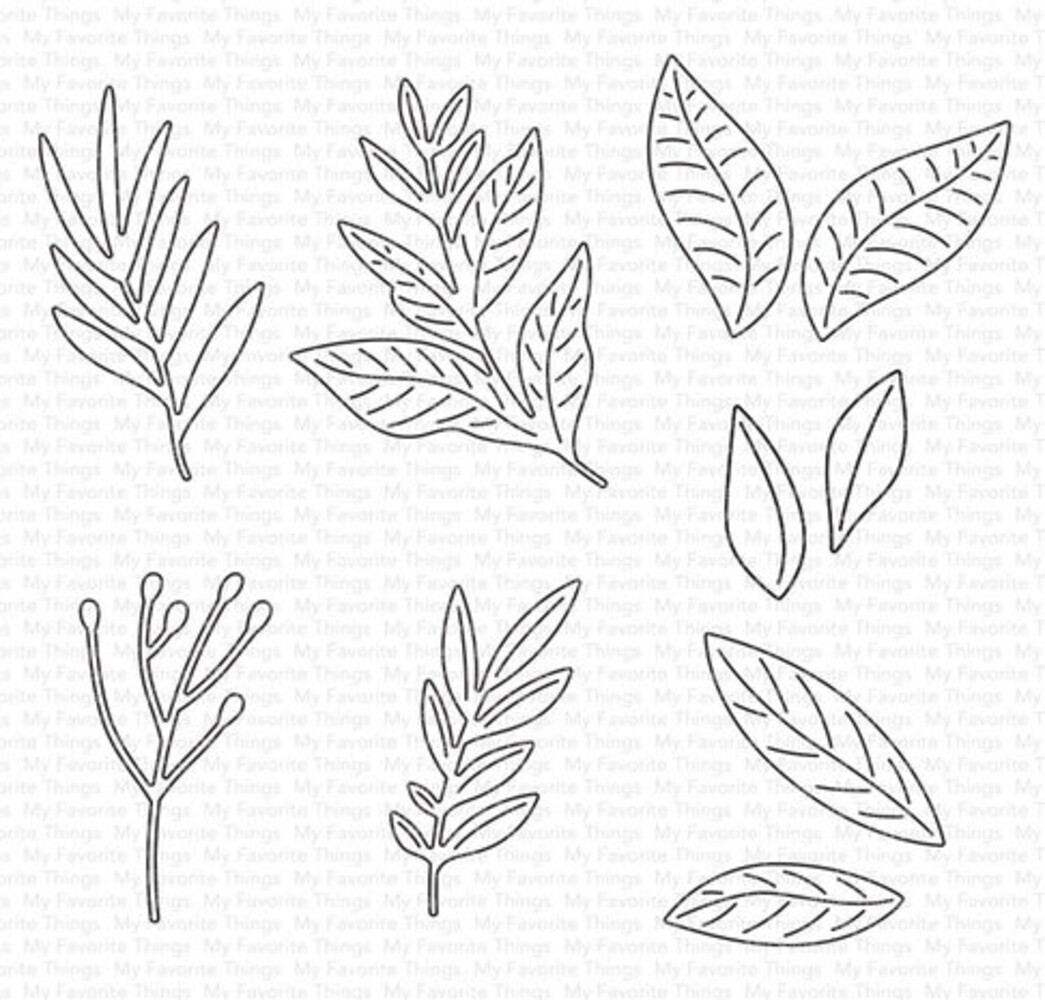 My Favorite Things Die-namics Bold Greenery (MFT-2565) My Favorite Things Die-namics Bold Greenery (MFT-2565)