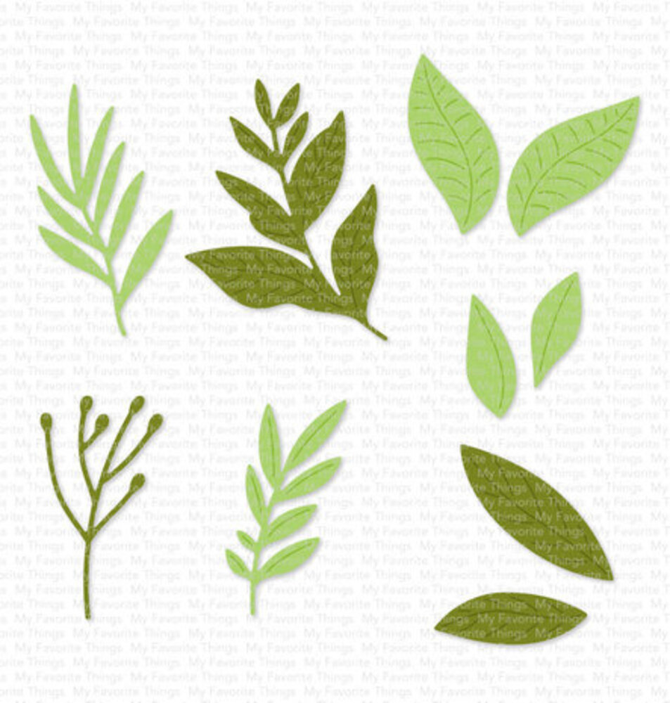 My Favorite Things Die-namics Bold Greenery (MFT-2565) My Favorite Things Die-namics Bold Greenery (MFT-2565)