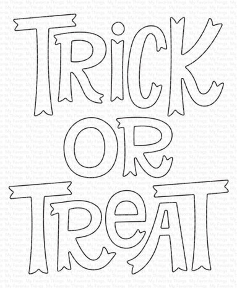 My Favorite Things Die-namics Trick or Treat (MFT-2600)