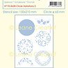 Leane Creatief Masking Stencil Circle Variations Nº 2 (95.8658) Leane Creatief Masking Stencil Circle Variations Nº 2 (95.8658)