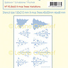 Leane Creatief Masking Stencil X-Mas Trees Variations (95.8665) Leane Creatief Masking Stencil X-Mas Trees Variations (95.8665)