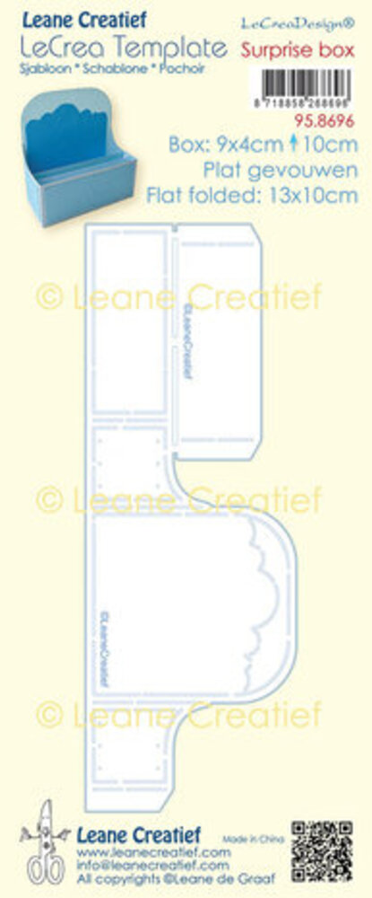 Leane Creatief Template Surprise Box (95.8696) Leane Creatief Template Surprise Box (95.8696)