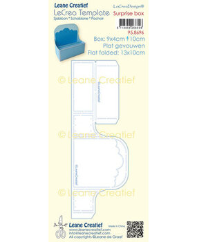 Leane Creatief Template Surprise Box (95.8696)