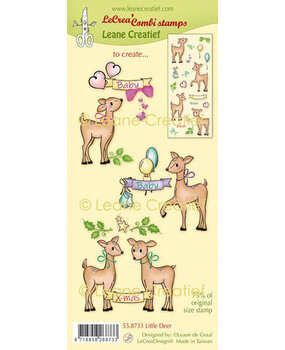 Leane Creatief Little Deer Clear Stamps (55.8733) Leane Creatief Little Deer Clear Stamps (55.8733)