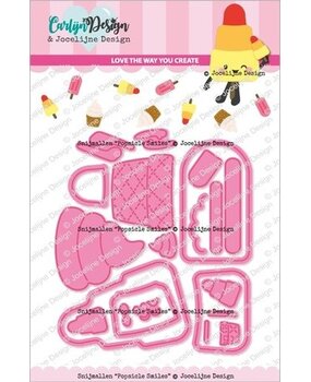 Carlijn Design Snijmallen Popsicle Smiles (CDJD-0039)