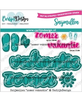 Carlijn Design Snijmallen Zomer Vakantie (CDSN-0236) Carlijn Design Snijmallen Zomer Vakantie (CDSN-0236)